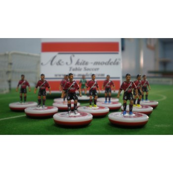 Subbuteo Andrew Table Soccer River Plate away kit 2015-2016 on WSB Professional Bases